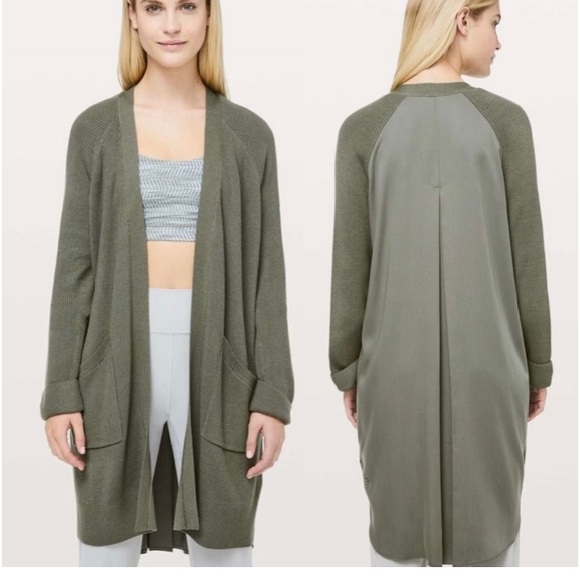 lululemon athletica Sweaters - Lululemon Cashmere Still At Ease Wrap